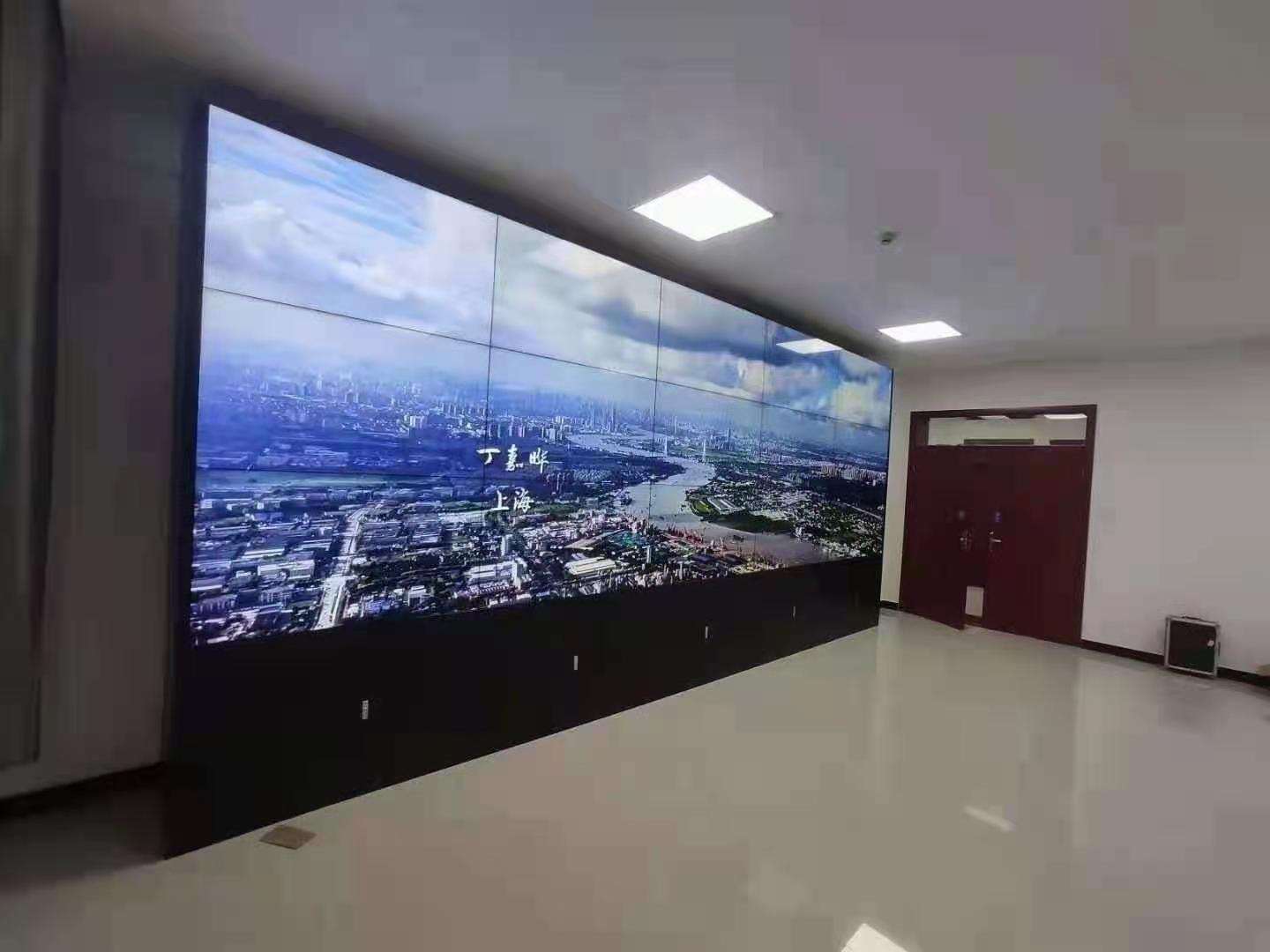 建邺拼接屏-55寸京东方液晶拼接屏3X4案例展示